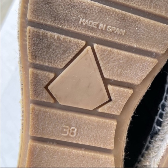 BETTYE MULLER Freestyle Suede Leather Espadrilles size 38 - Picture 8 of 9